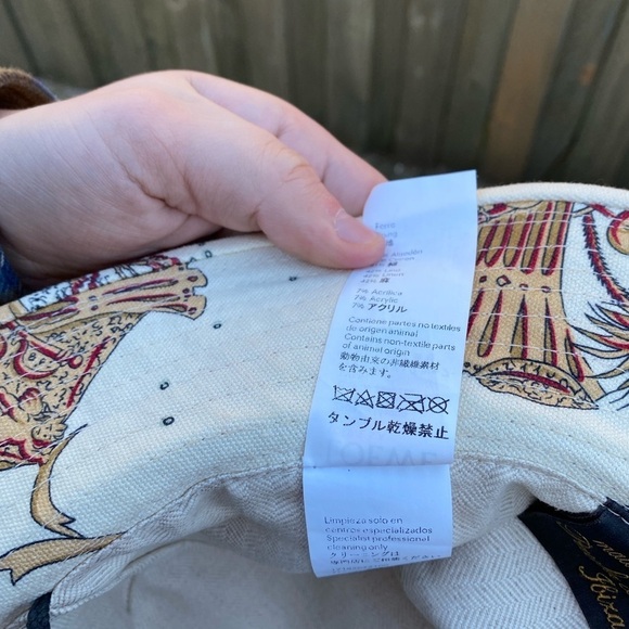 Rare LOEWE X Paula Ibiza Dove Bucket Hat - Picture 10 of 16